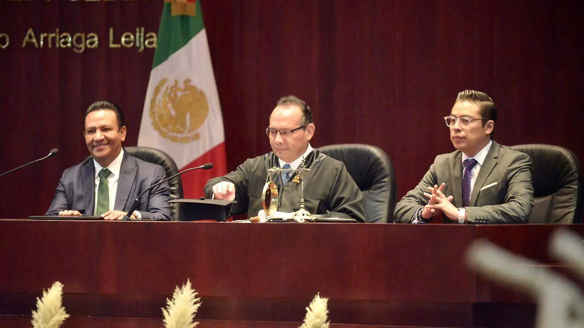 Arturo Morales rinde informe anual en el Poder Judicial de SLP